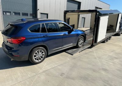 Geschlossener PKW Transport von OTC KFZ Transporte