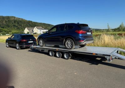 Offener PKW Transport von OTC KFZ Transporte