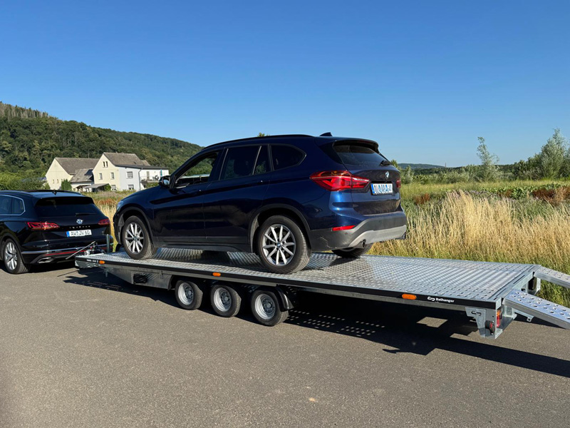offener Transport mit PKW